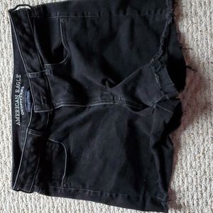 American eagle outfitters black shorts